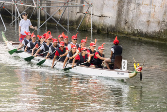 Drachenbootrennen 2024_Auf zum Start. Hansjörg Ryser